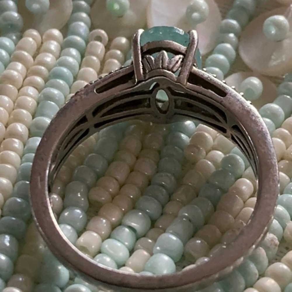 Grandidierite Ring Sz 8 - Picture 3 of 5